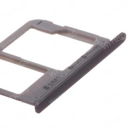 OEM SIM + SD Card Tray for Samsung Galaxy A5 (2016) Black