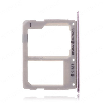 OEM SIM + SD Card Tray for Samsung Galaxy A5 (2016) Pink