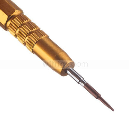 LJL-129 Pentalobe Screwdriver 0.8*25mm Gold
