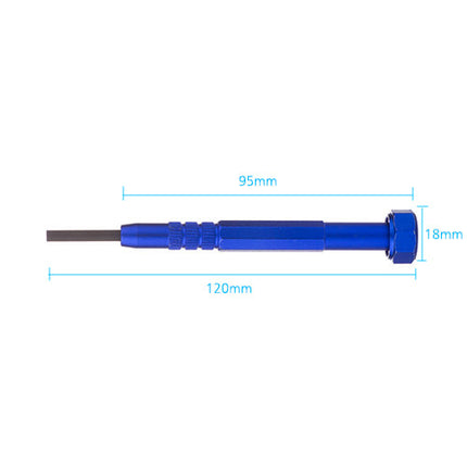 LJL-129 Screwdriver for iPhone 6S Medium Plate 2.5*25mm Blue