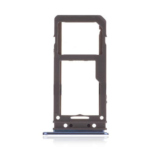 OEM SIM + SD Card Tray for Samsung Galaxy S8/S8 Plus Coral Blue