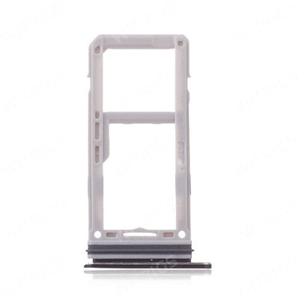 OEM Dual SIM + SD Card Tray for Samsung Galaxy S8/S8 Plus Midnight Black