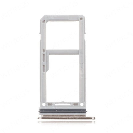 OEM Dual SIM + SD Card Tray for Samsung Galaxy S8/S8 Plus Maple Gold