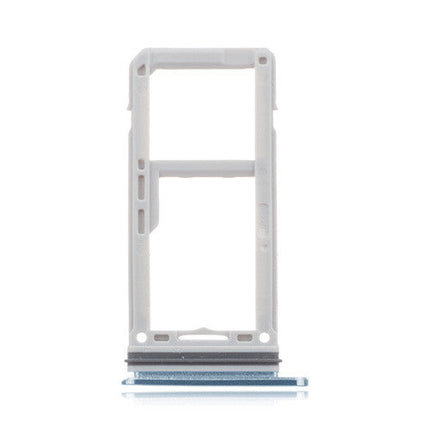 OEM Dual SIM + SD Card Tray for Samsung Galaxy S8/S8 Plus Coral Blue