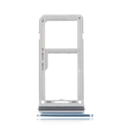 OEM Dual SIM + SD Card Tray for Samsung Galaxy S8/S8 Plus Coral Blue