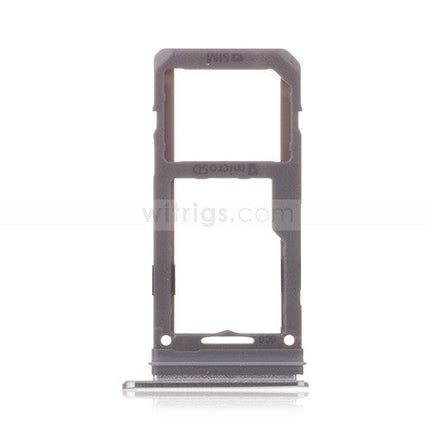 OEM SIM + SD Card Tray for Samsung Galaxy S8/S8 Plus Arctic Silver