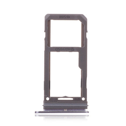 OEM SIM + SD Card Tray for Samsung Galaxy S8/S8 Plus Orchid Gray