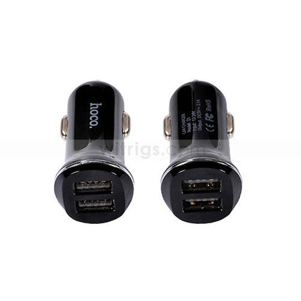 HOCO Z1 Double-ported Car Charger Black