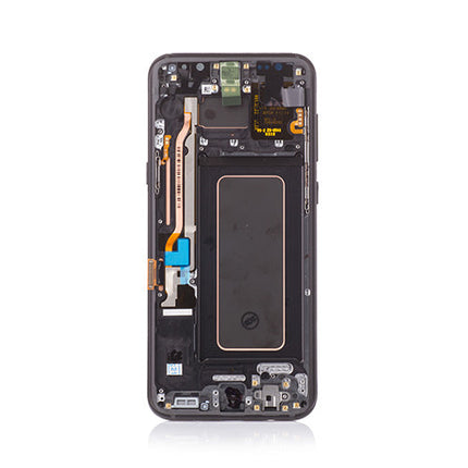 OEM Screen Replacement with Frame for Samsung Galaxy S8 Plus Midnight Black
