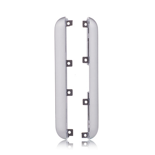 OEM Top + Bottom Speaker Cover for LG V20 Silver