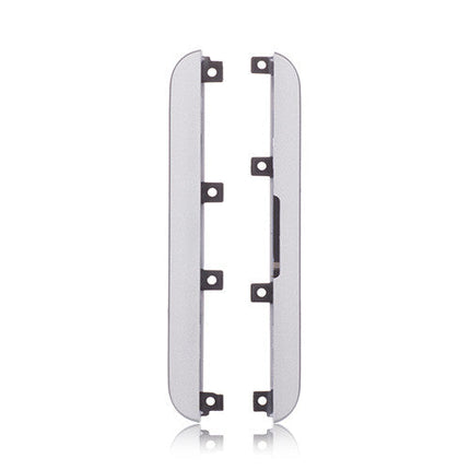 OEM Top + Bottom Speaker Cover for LG V20 Silver