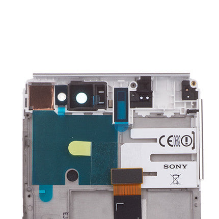 Custom LCD Screen Assembly Replacement for Sony Xperia XA Ultra White