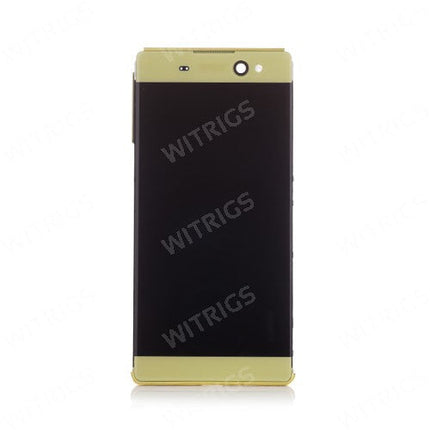 Custom LCD Screen Assembly Replacement for Sony Xperia XA Ultra Lime Gold