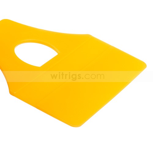 Adhesive-Removed Scraper Yellow