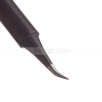 Curved Solder Tip Black