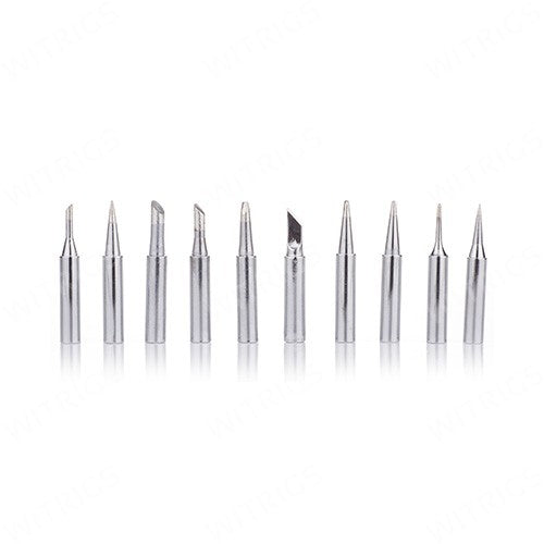 10 in One Solder Tips Kit Silver