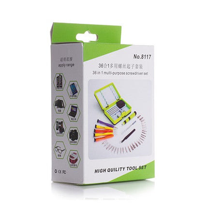 36 in 1 Multi-purpose Screwdriver Set Colorful