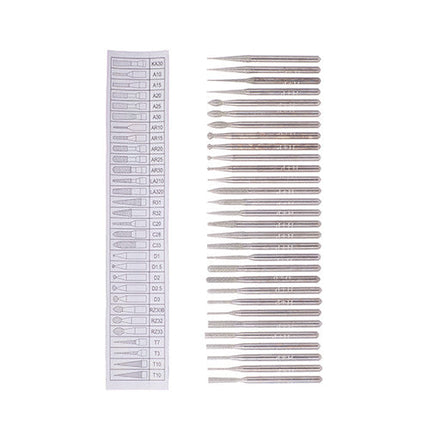 30 in One Grinding Head Silver