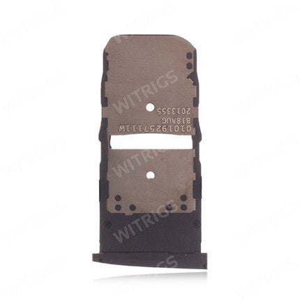 OEM SIM + SD Card Tray for Motorola Moto Z2 Force Super Black
