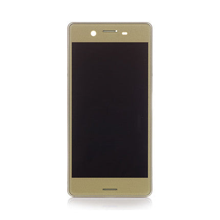 Custom LCD Screen Assembly Replacement for Sony Xperia X Lime Gold