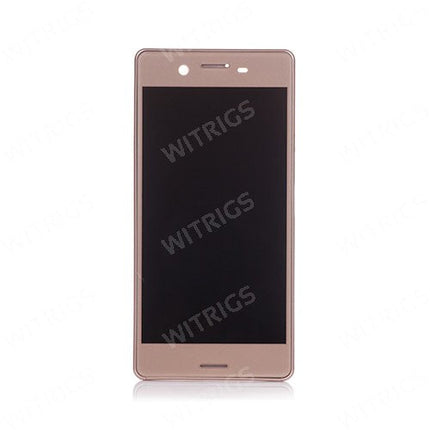 Custom LCD Screen Assembly Replacement for Sony Xperia X Rose Gold