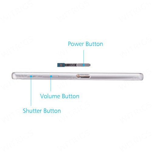 Custom LCD Screen Assembly Replacement for Sony Xperia X Performance White