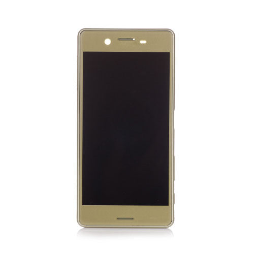Custom LCD Screen Assembly Replacement for Sony Xperia X Performance Lime Gold
