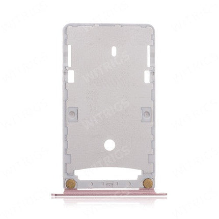 OEM SIM + SD Card Tray for Xiaomi Redmi Note 4X Pink