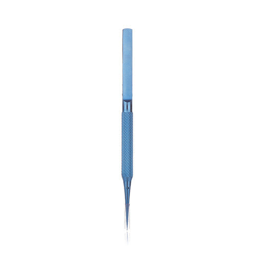 Precise Titanium Alloy Straight Tip Tweezers Blue