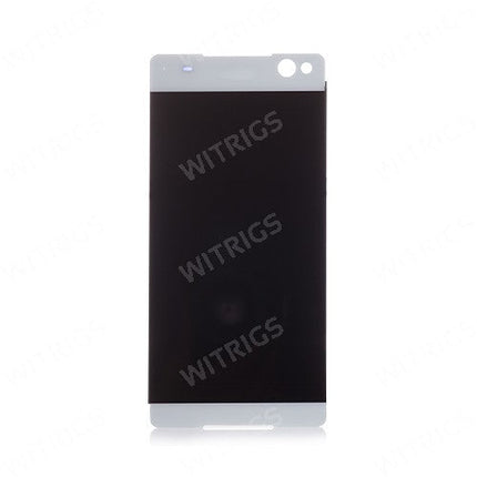 Custom LCD Screen with Digitizer Replacement for Sony Xperia C5 Ultra White