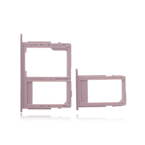 OEM SIM + SD Card Tray for Samsung Galaxy J3 (2017) Pink