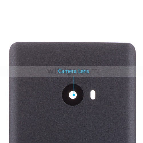 Custom Battery Cover for Xiaomi Mi Note 2 Black