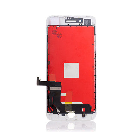 Fog LCD Screen with Digitizer Replacement for iPhone 8 Plus White