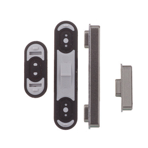 OEM Volume Button + Shutter Button + Adhesive for Sony Xperia XZ Premium Black