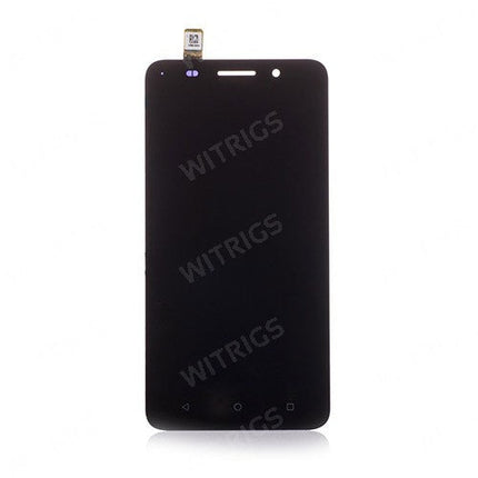 Custom LCD Screen with Digitizer Replacement for Huawei Honor 4X Black.