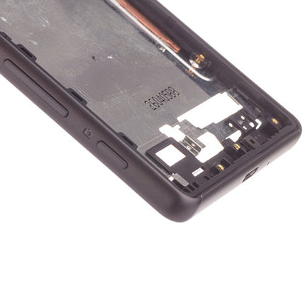 OEM Middle Frame + LCD Shield for Sony Xperia X Graphite Black
