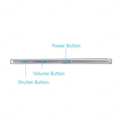 OEM Middle Frame + LCD Shield for Sony Xperia X White