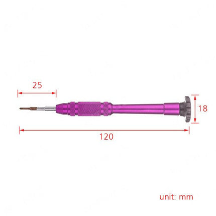 Witrigs Torx Screwdriver T2*25mm Purple