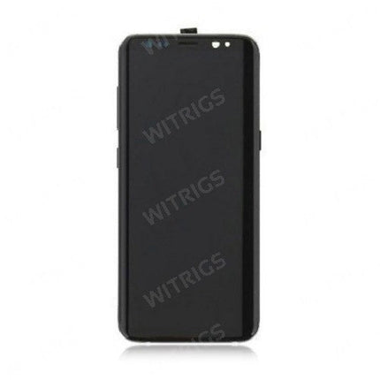 OEM Screen Replacement with Frame for Samsung Galaxy S8 Orchid Gray