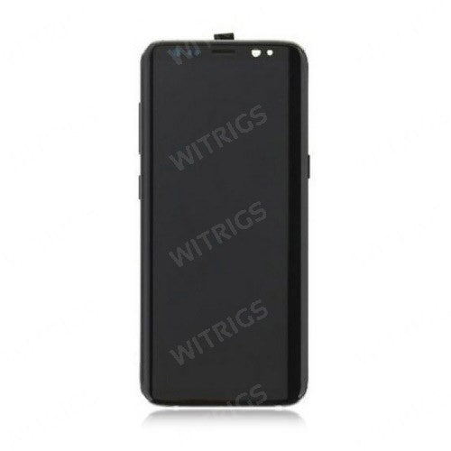 OEM Screen Replacement with Frame for Samsung Galaxy S8 Maple Gold