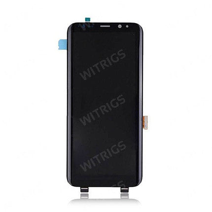 OEM Screen Replacement with Frame for Samsung Galaxy S8 Plus Coral Blue