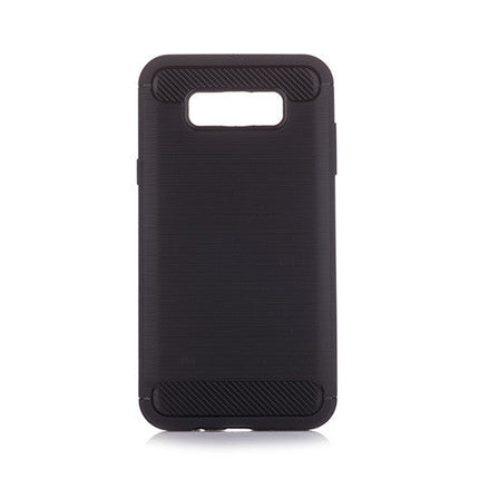 Brushed Silicon Back Shell for Samsung Galaxy J7 Black