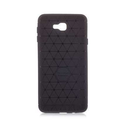Brushed Silicon Back Shell for Samsung Galaxy J7 Prime Black