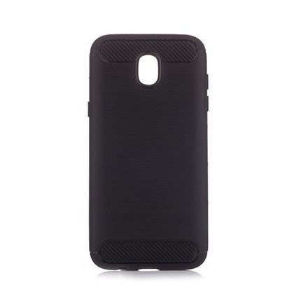 Brushed Silicon Back Shell for Samsung Galaxy J5 (2017) Black