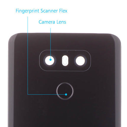 OEM Rear Housing Assembly for LG G6 Astro Black