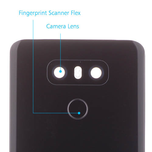 OEM Rear Housing Assembly for LG G6 Astro Black