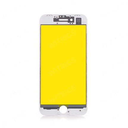 OEM Front Glass + Frame for iPhone 8 White