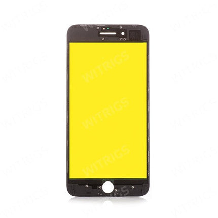 OEM Front Glass + Frame for iPhone 8 Plus Space Gray