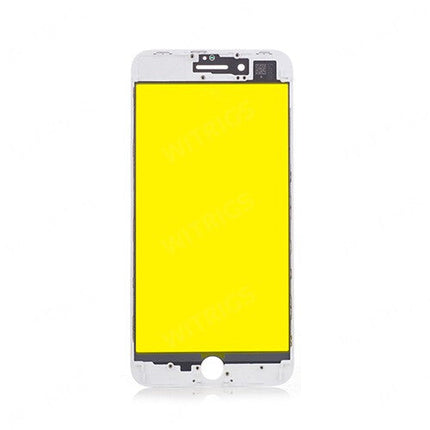 OEM Front Glass + Frame for iPhone 8 Plus White