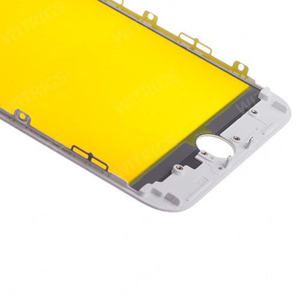 OEM Front Glass + Frame for iPhone 8 Plus White